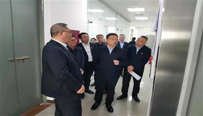 市委常委、組織部長(zhǎng)張鵬飛蒞臨遂寧興業(yè)集團(tuán)調(diào)研